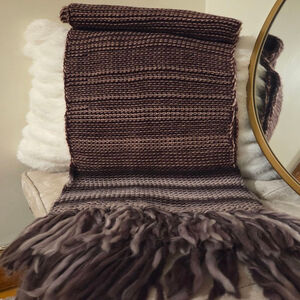 Regatta Great Outdoors brown and tan knitted scarf